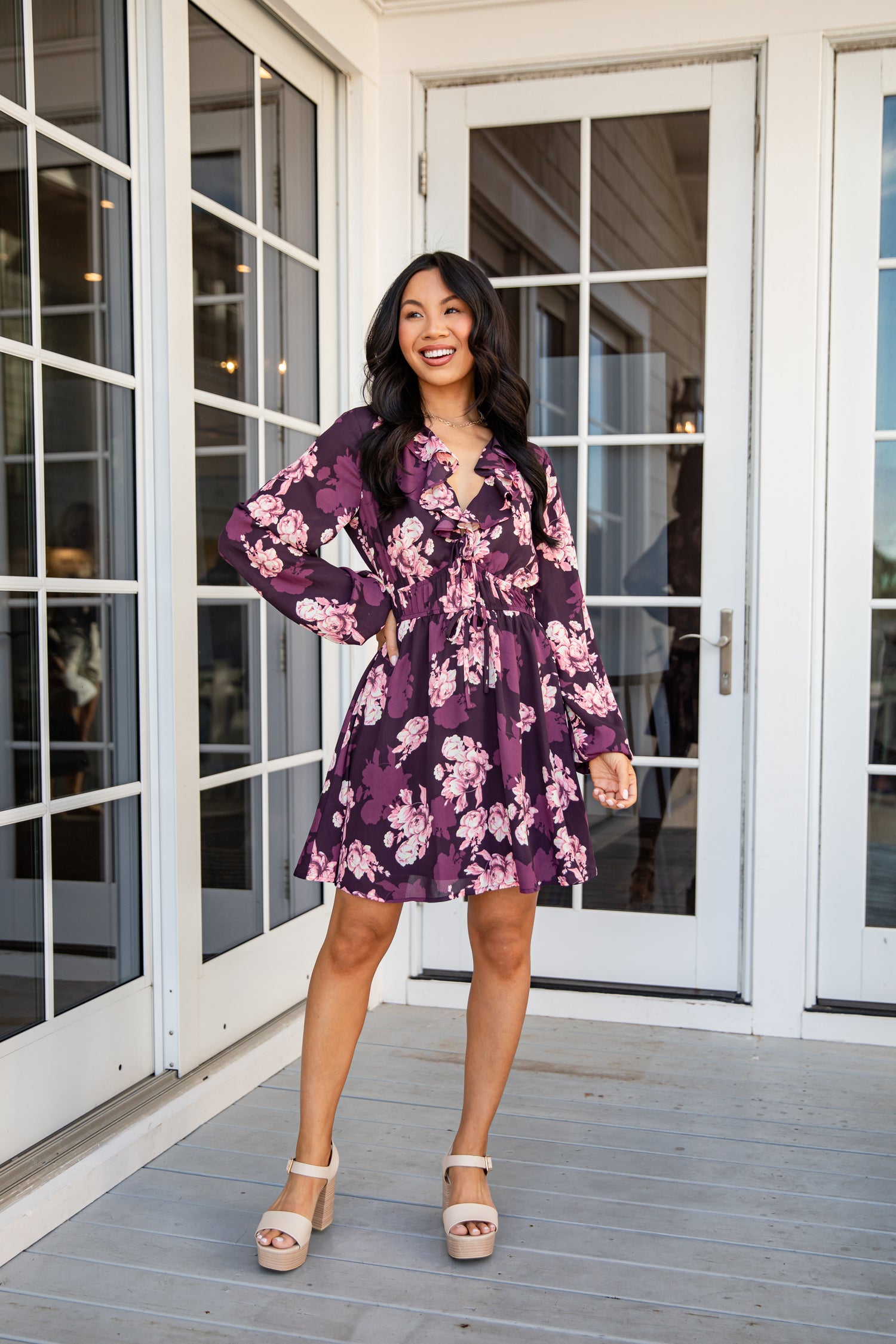 Simply Ready Purple Mini Dress - DU Deal Simply Ready Purple Mini Dress - DU Deal