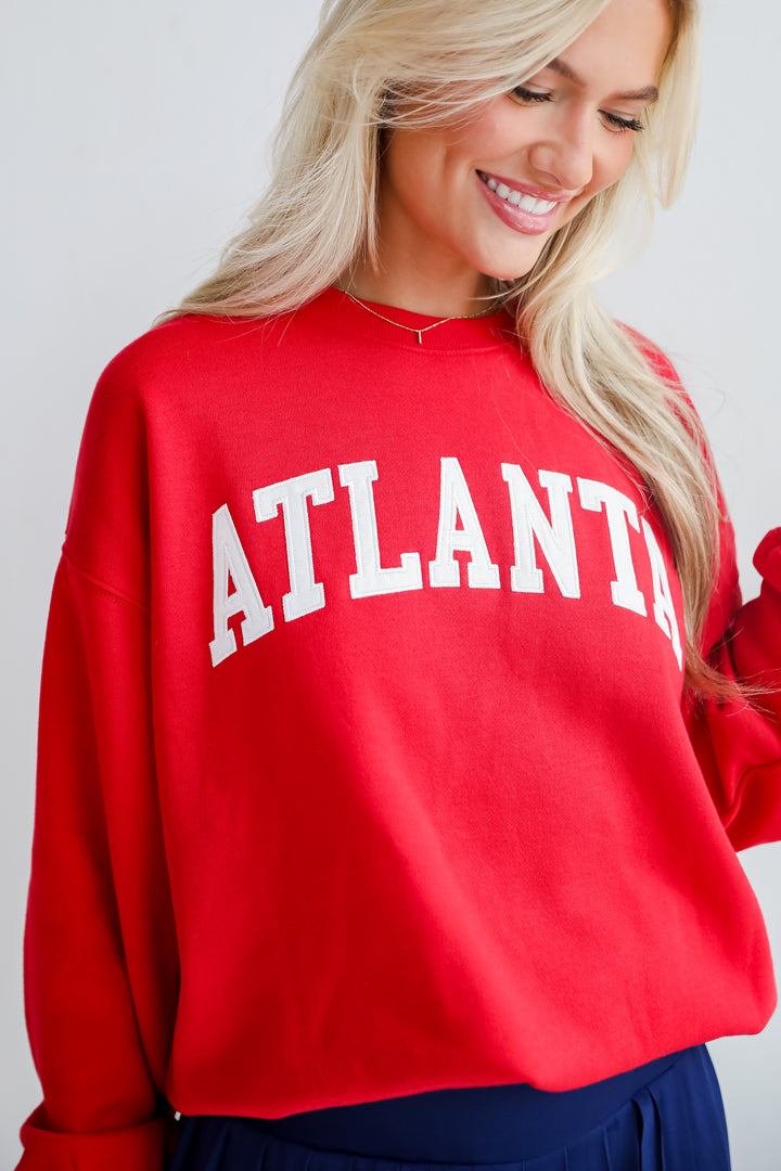 Atlanta Embroidered Sweatshirt