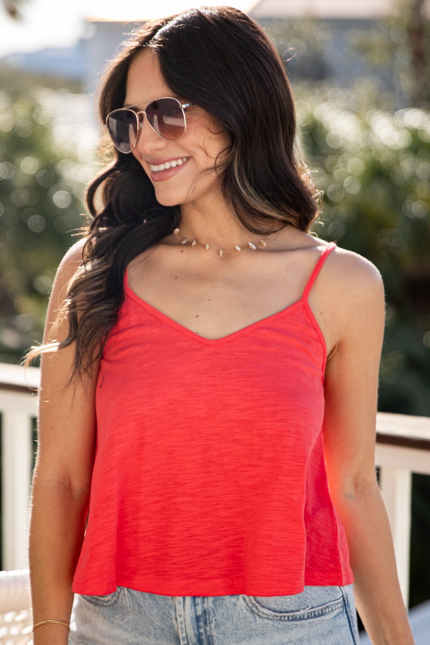 red tank top dress Simple Moments Basic Tank Top | Trendy Women's Tops