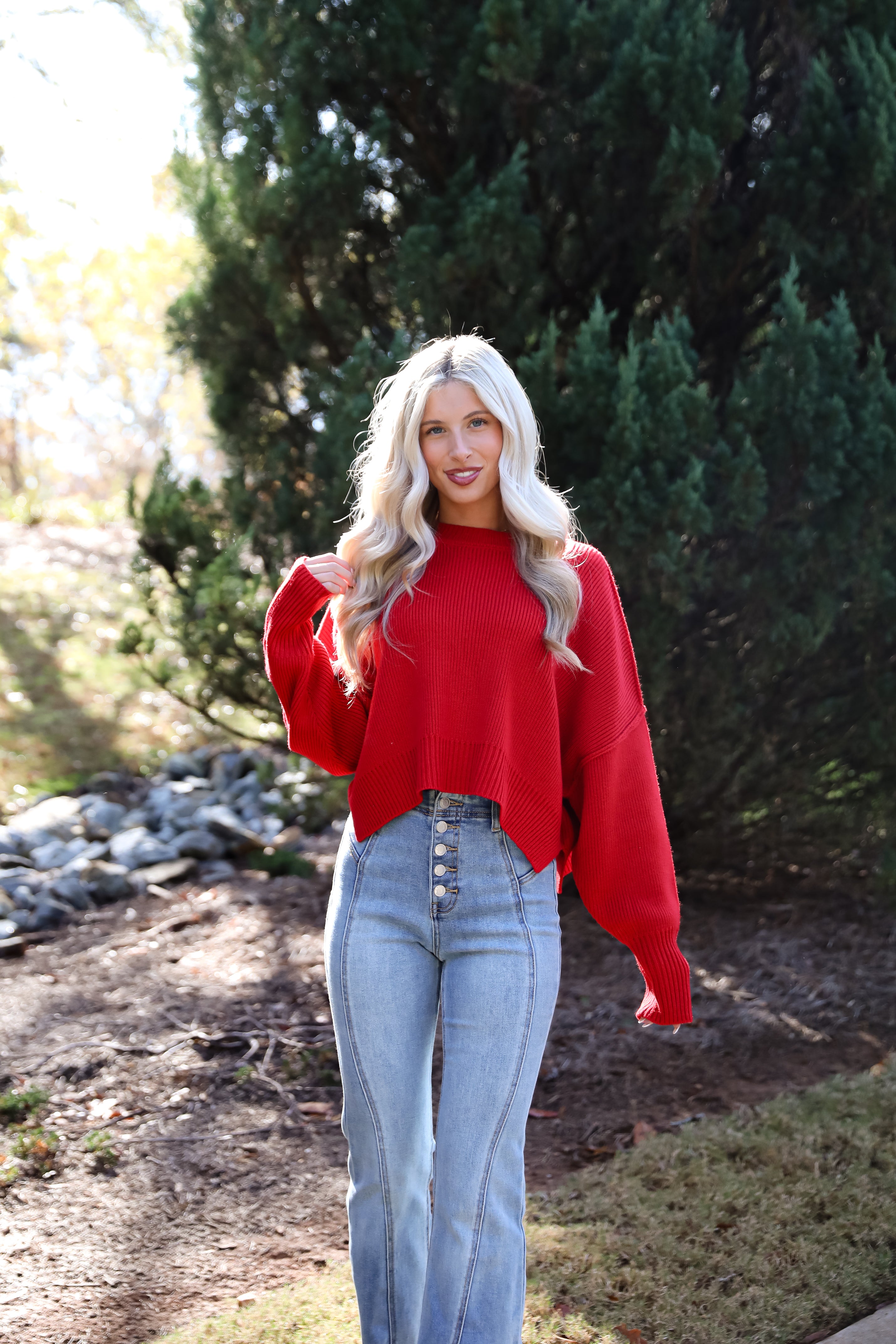 Warm Bliss Cropped Sweater