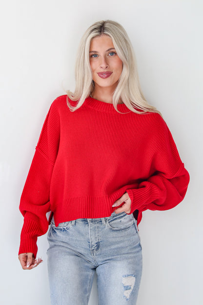 Warm Bliss Cropped Sweater