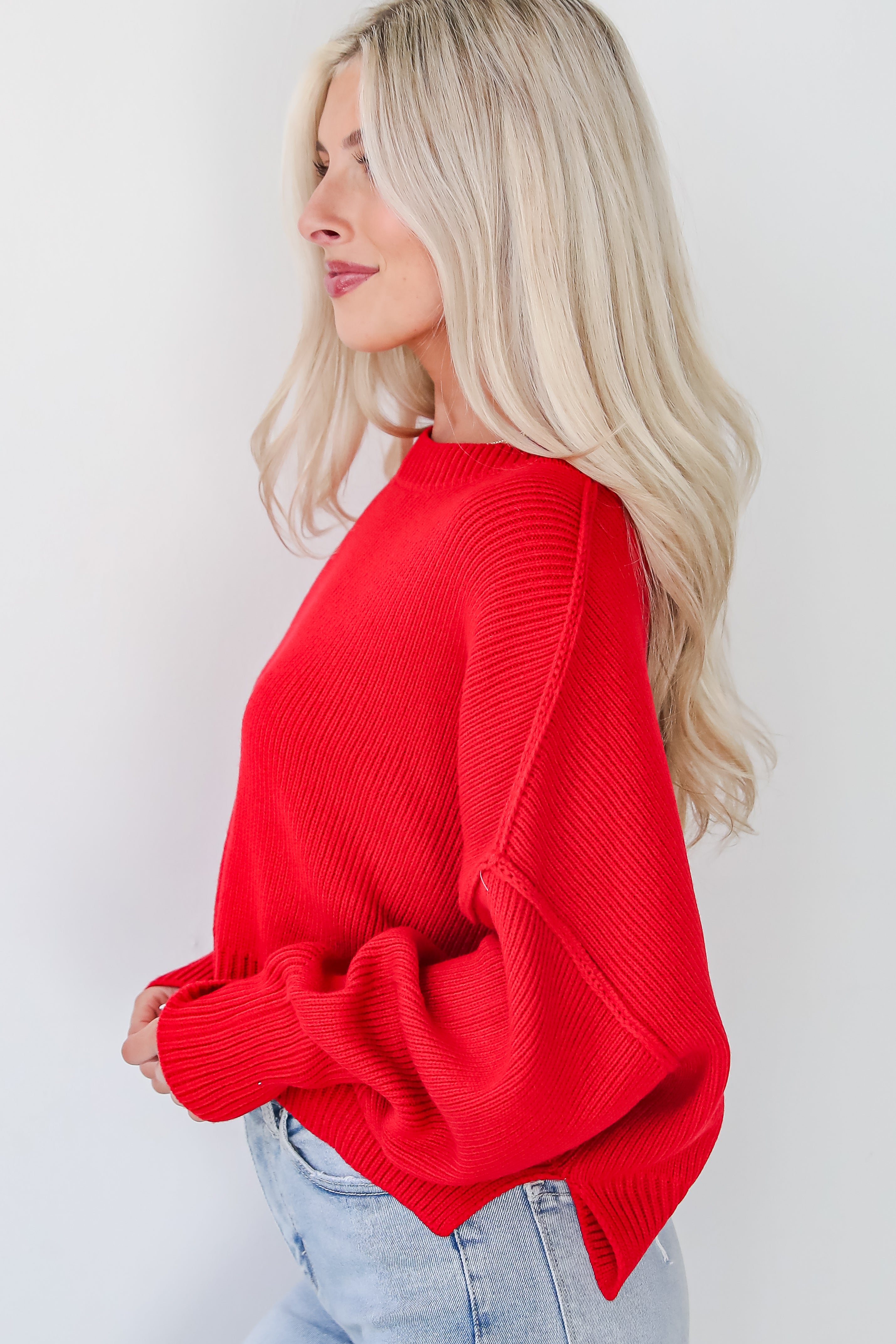 Warm Bliss Cropped Sweater