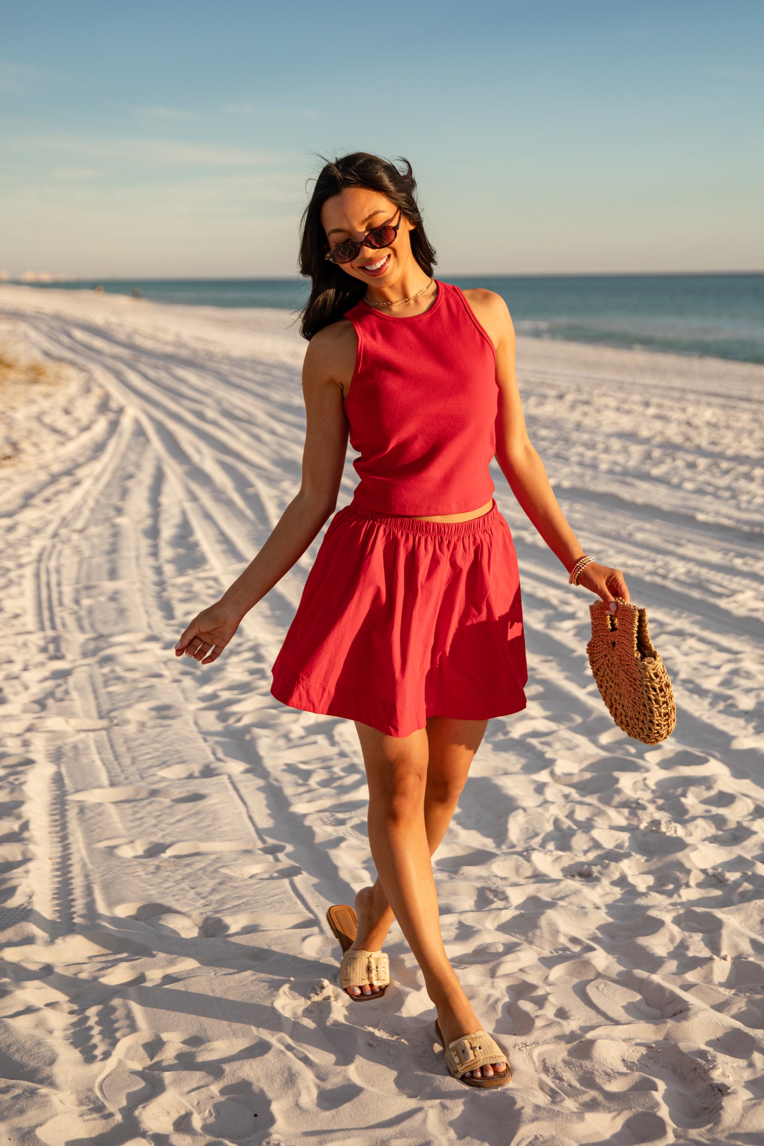 Paradise Plans Skirt | Women's Trendy Matching Set | ShopDressUp Blush / Large Paradise Plans Skirt | Women's Trendy Matching Set | ShopDressUp Blush / Large