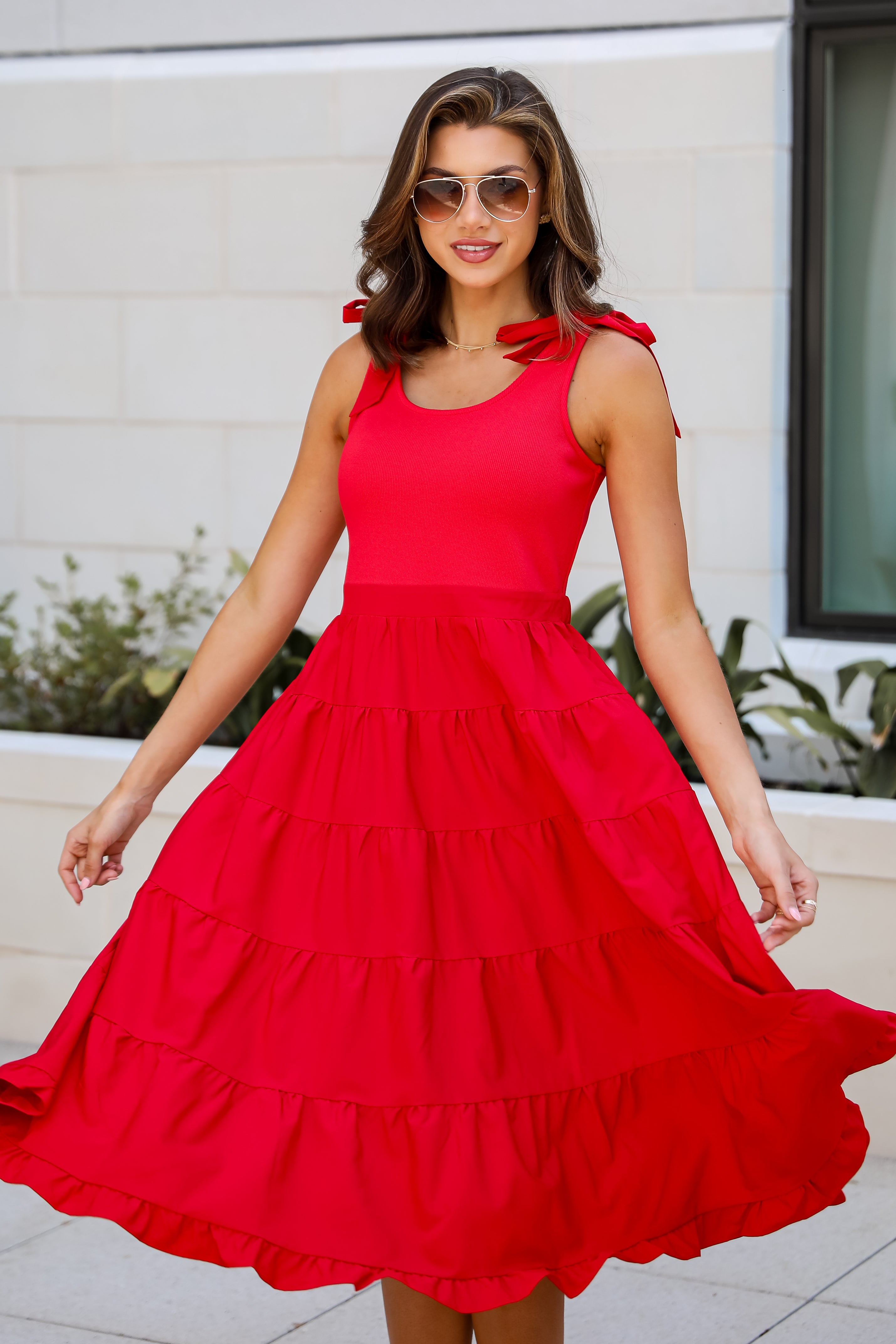 Trendy Red Dresses | Cute Boutique Dresses | Red Dress | Dress Up