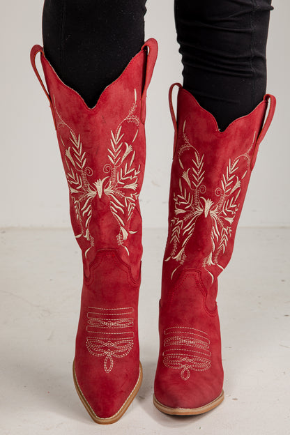 short dress and cowboy boots Cute Red Western Boots | Women's Boots