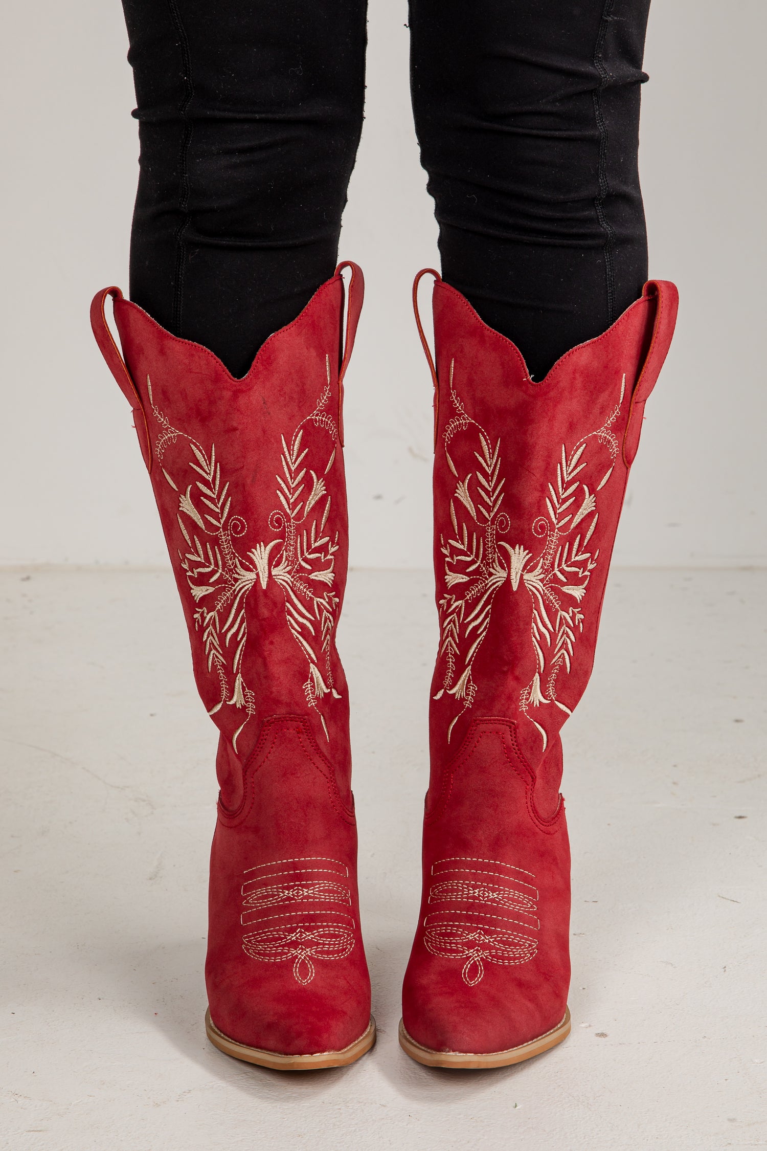 Cute Red Western Boots Women's Boots ShopDressUp – Dress Up