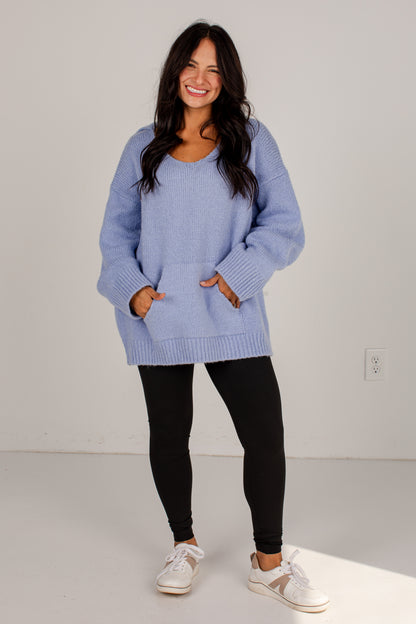Hold Me Close Collared Knit Sweater