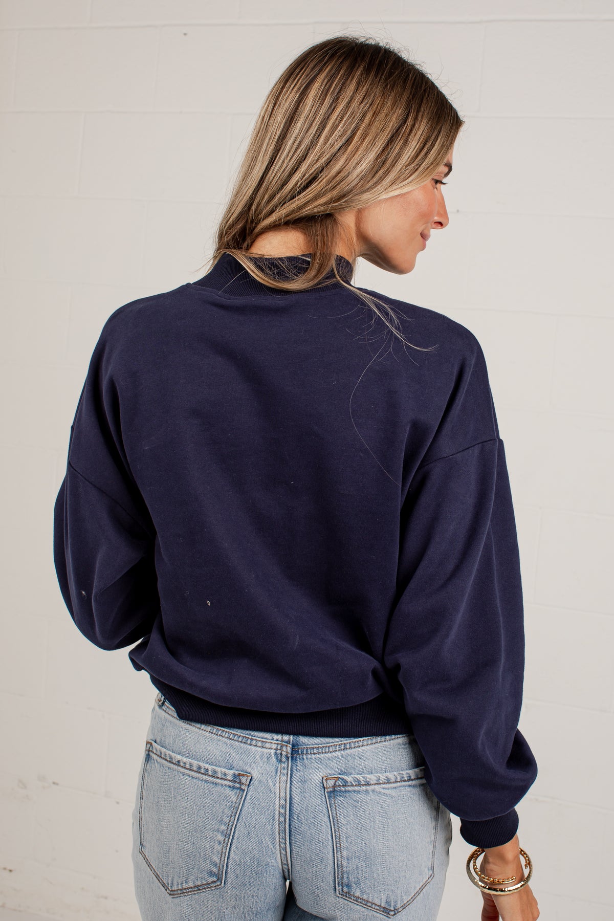 Made For This Mock Neck Sweatshirt