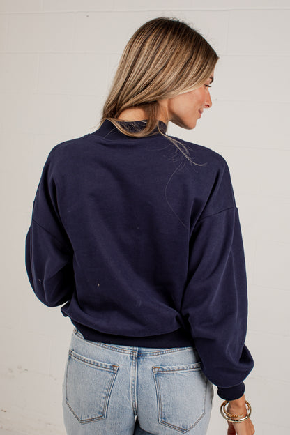 Made For This Mock Neck Sweatshirt