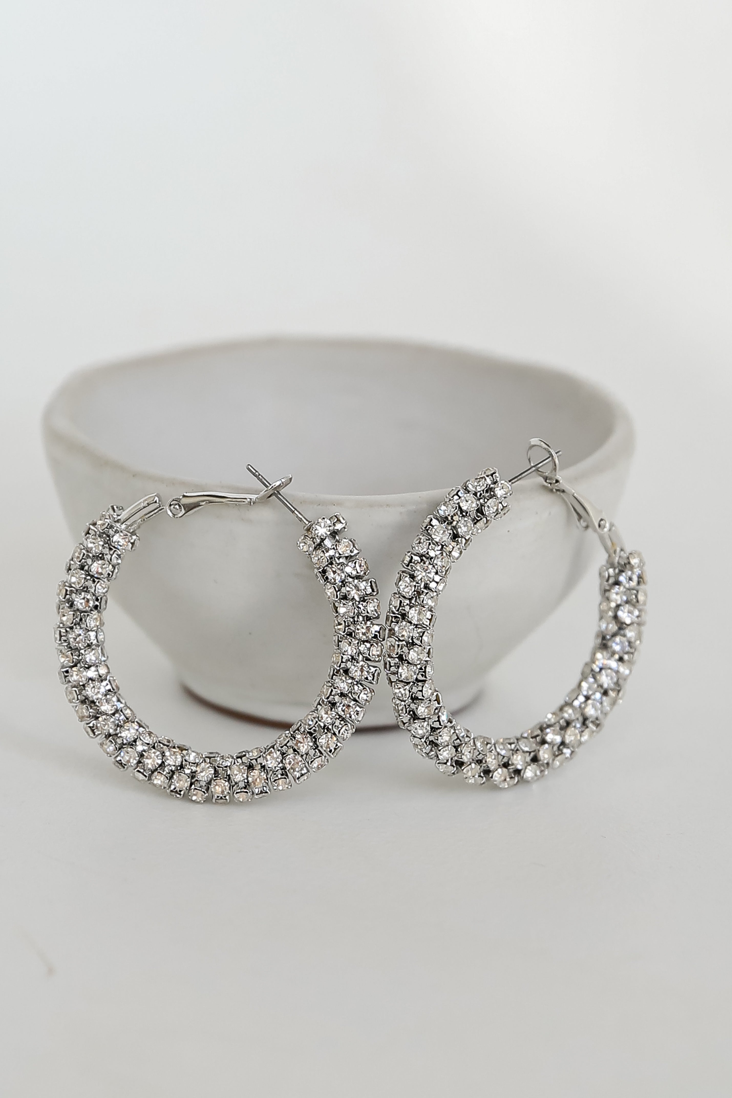 rhinestone hoops