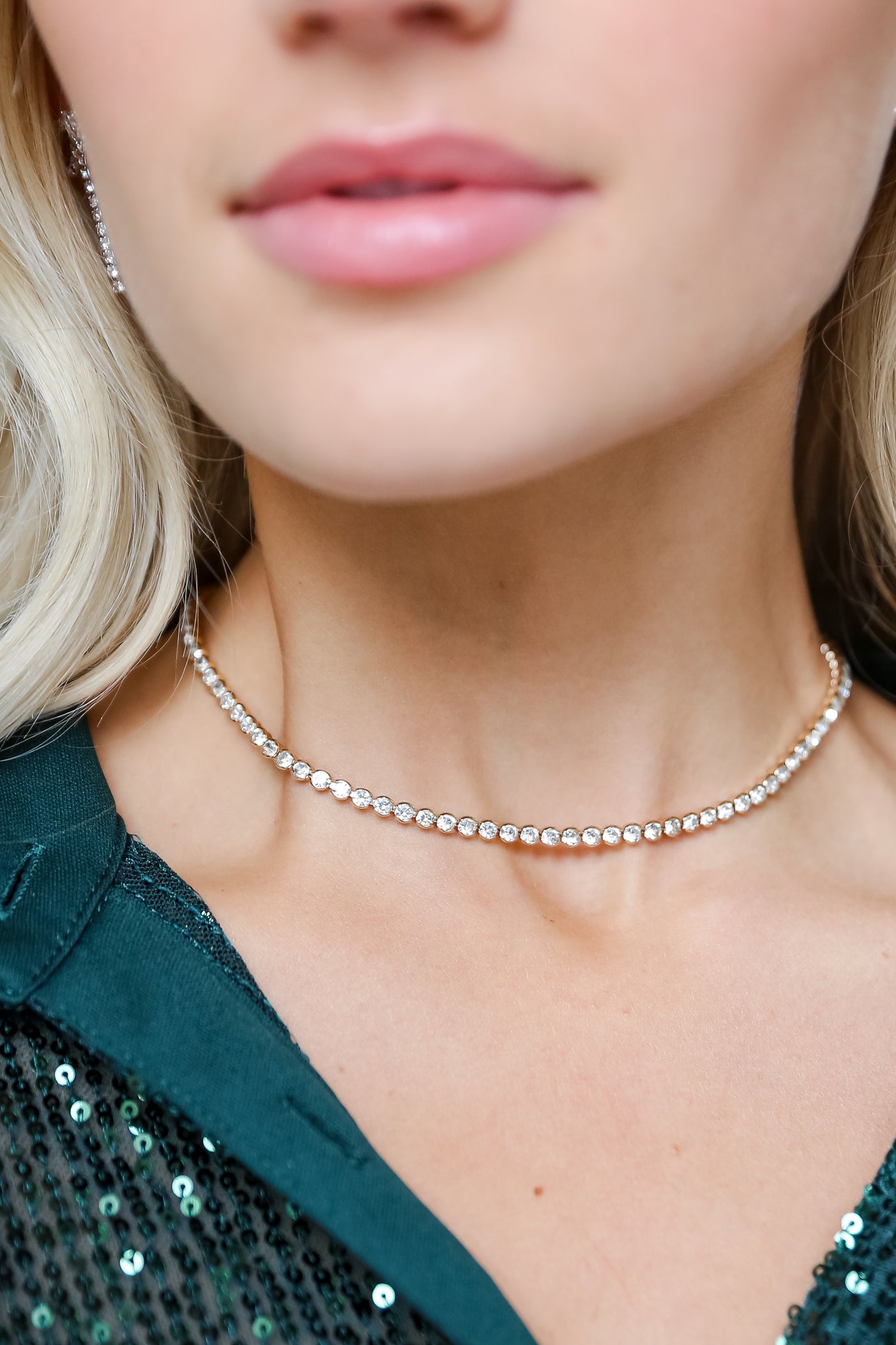 sparkly necklaces
