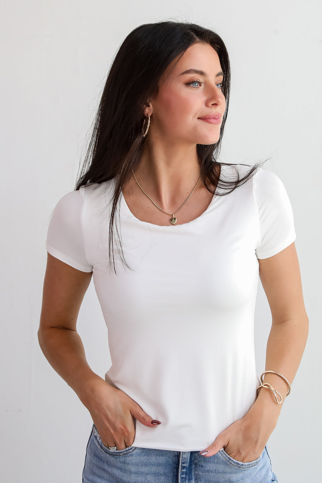 Whitney Everyday Round Neck Tee