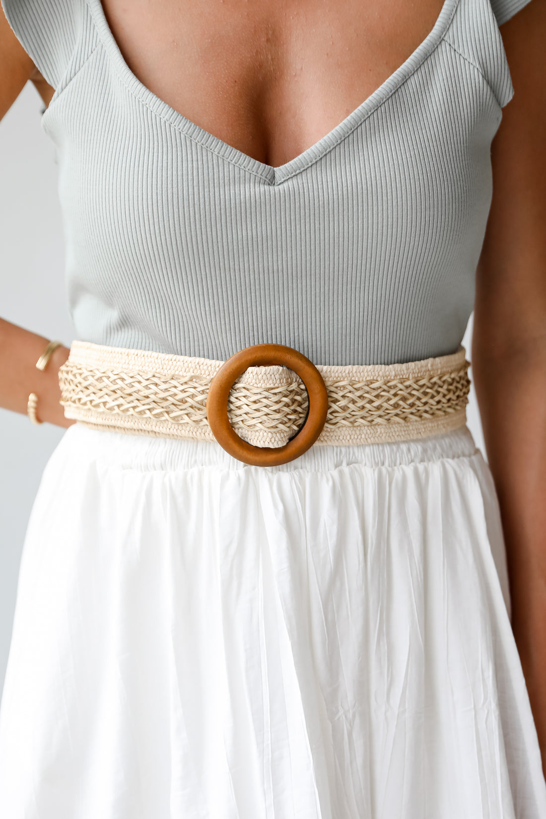 Tropical Travels Straw Belt