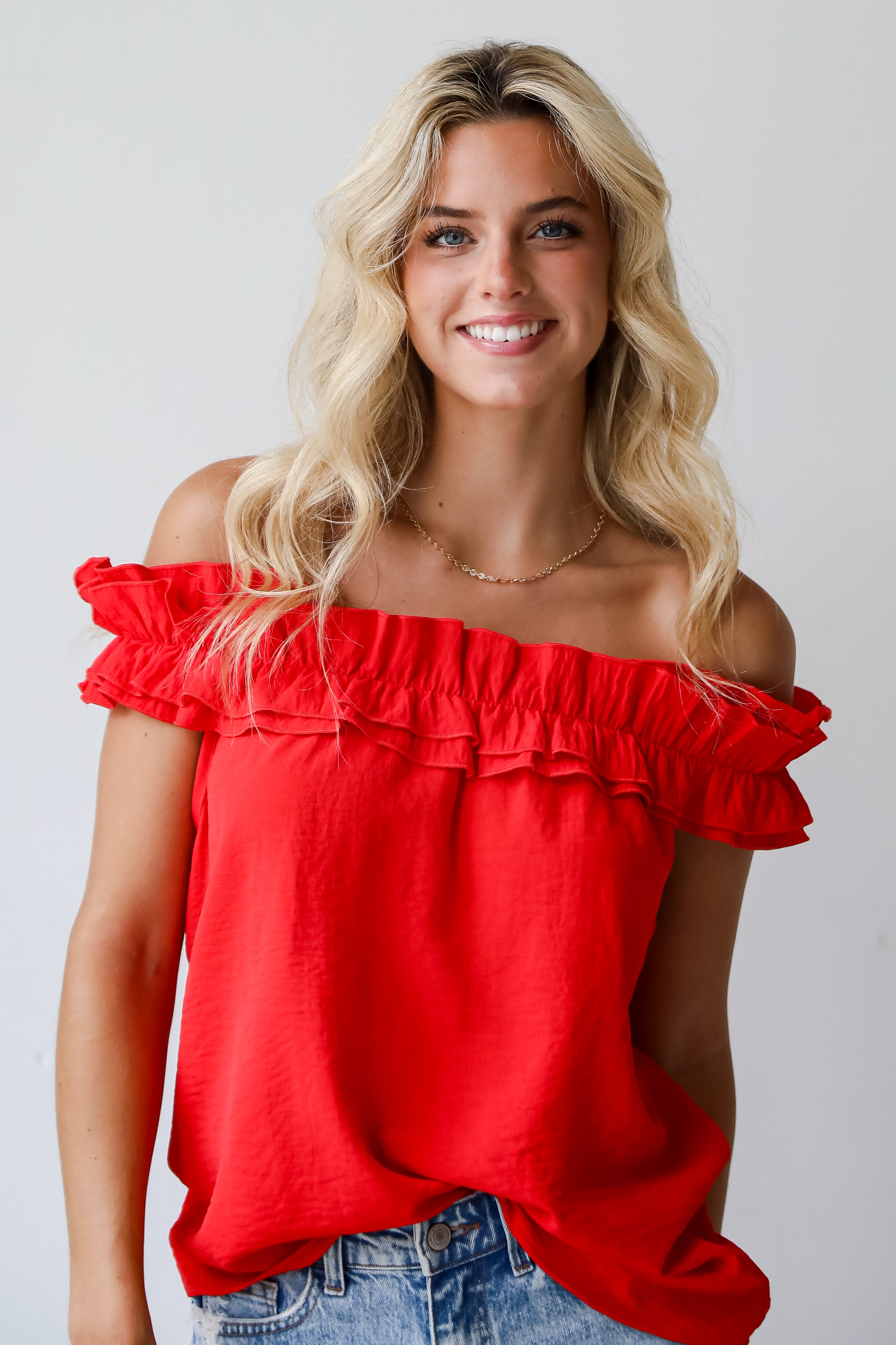 Iconic Bliss Ruffle Tank