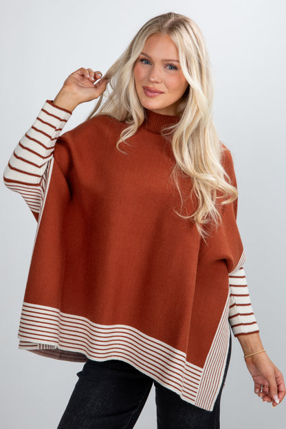 poncho sweater