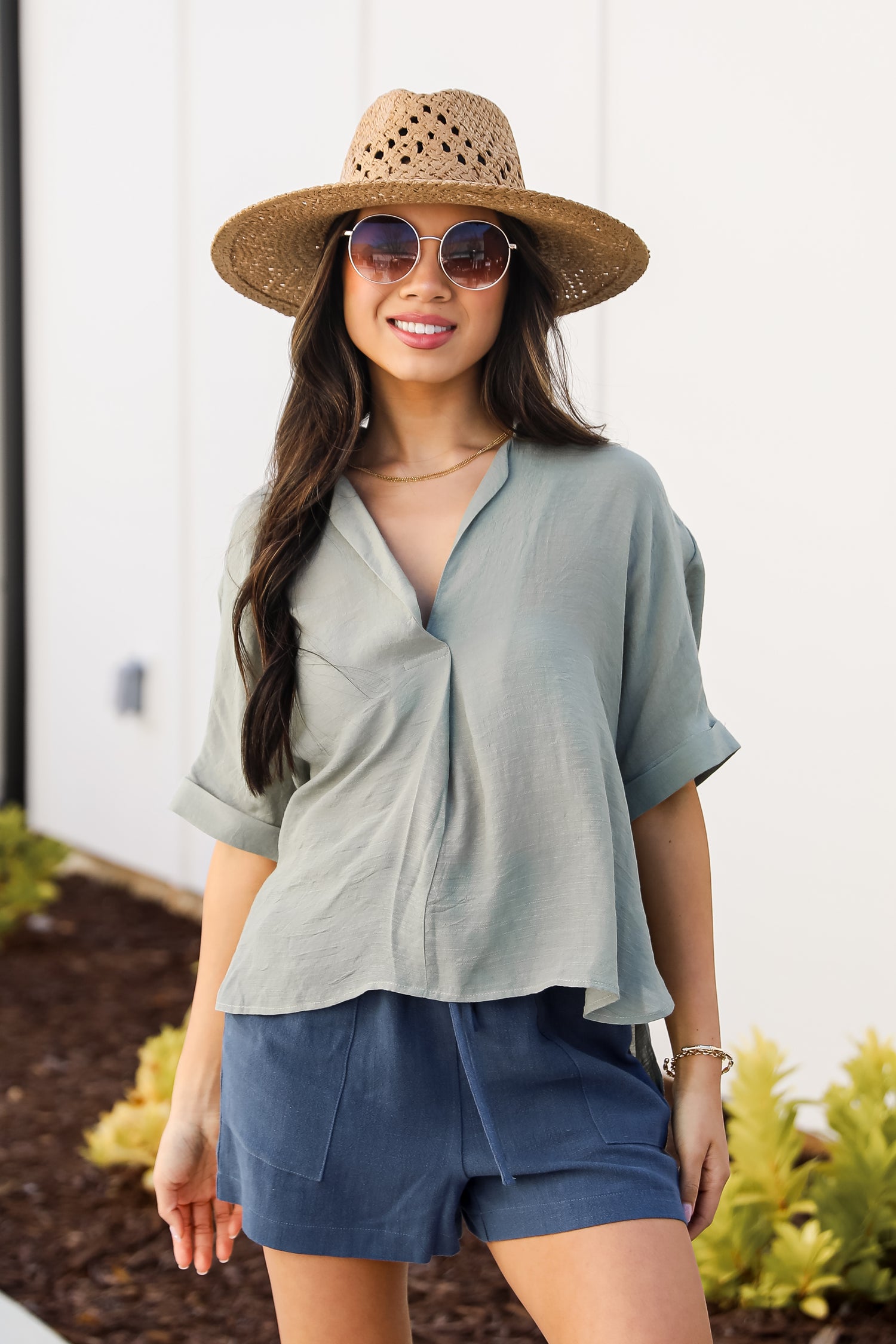 linen blouse