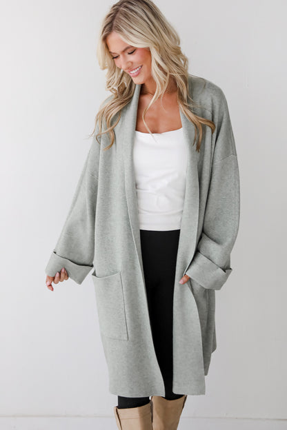 Frosty Day Fave Sweater Cardigan