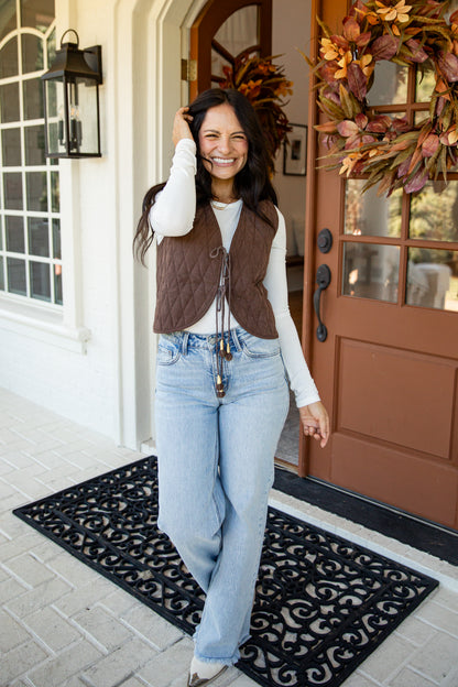 The Perfect Layer Quilted Vest
