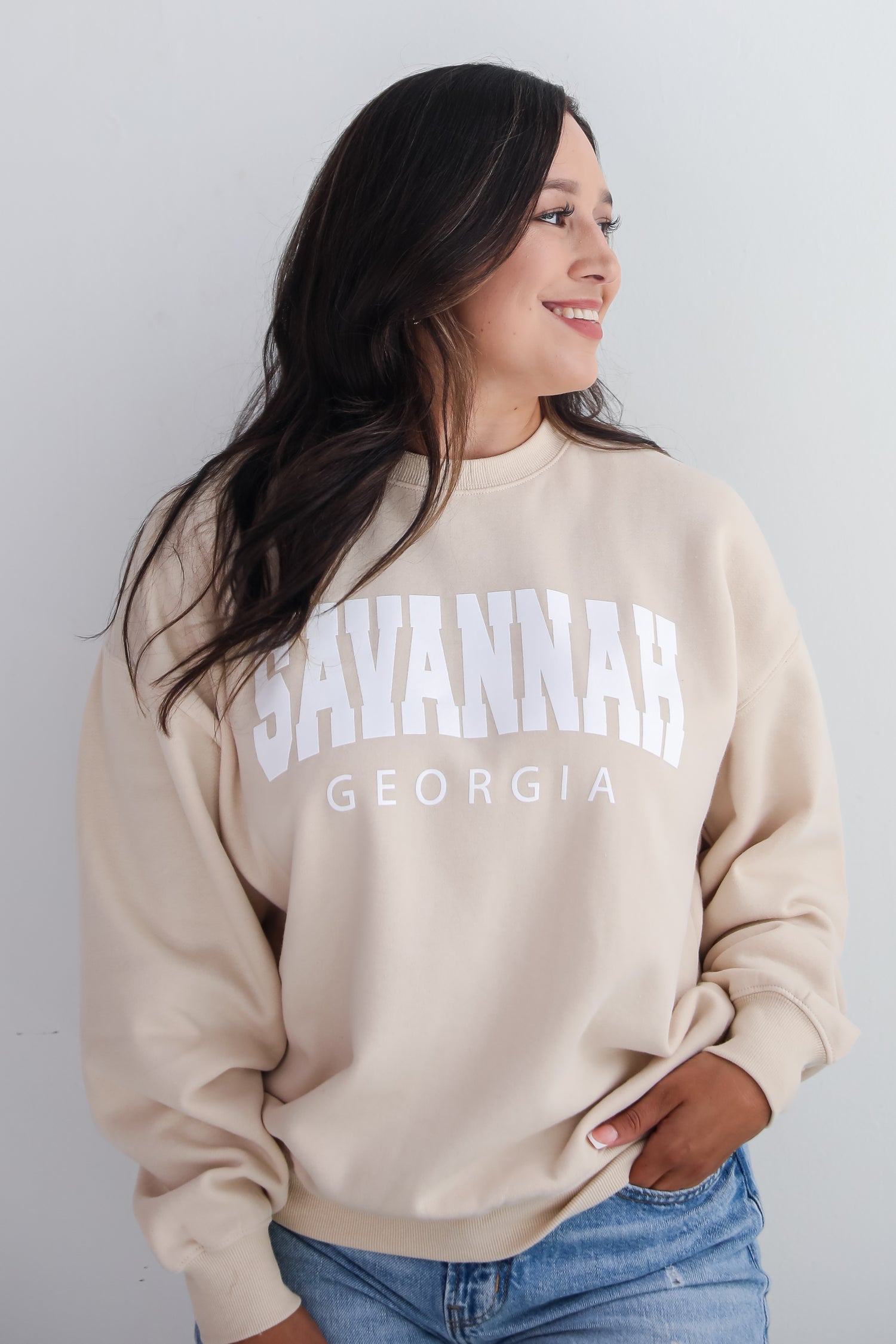 Ivory Savannah Georgia Sweatshirt