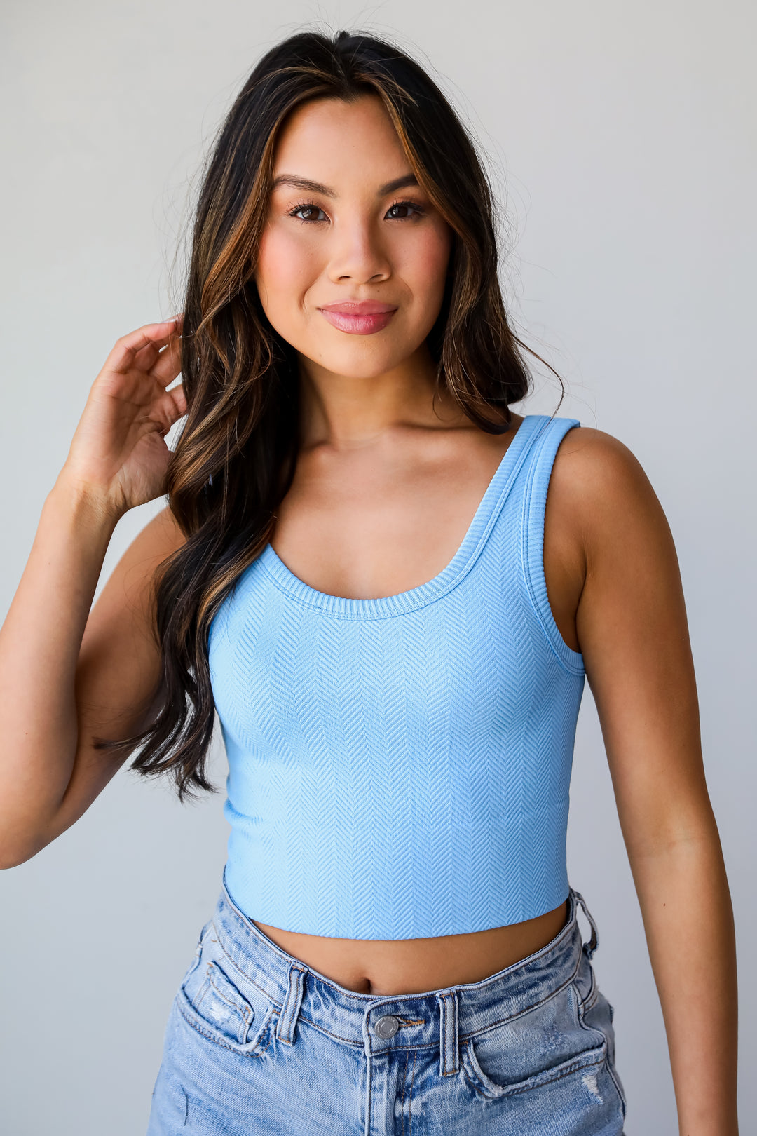vacation cropped tank
