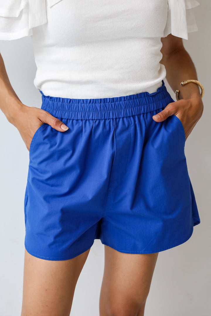 blue High Temps Shorts for vacation