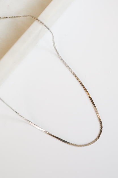 Melissa Silver Chain Necklace