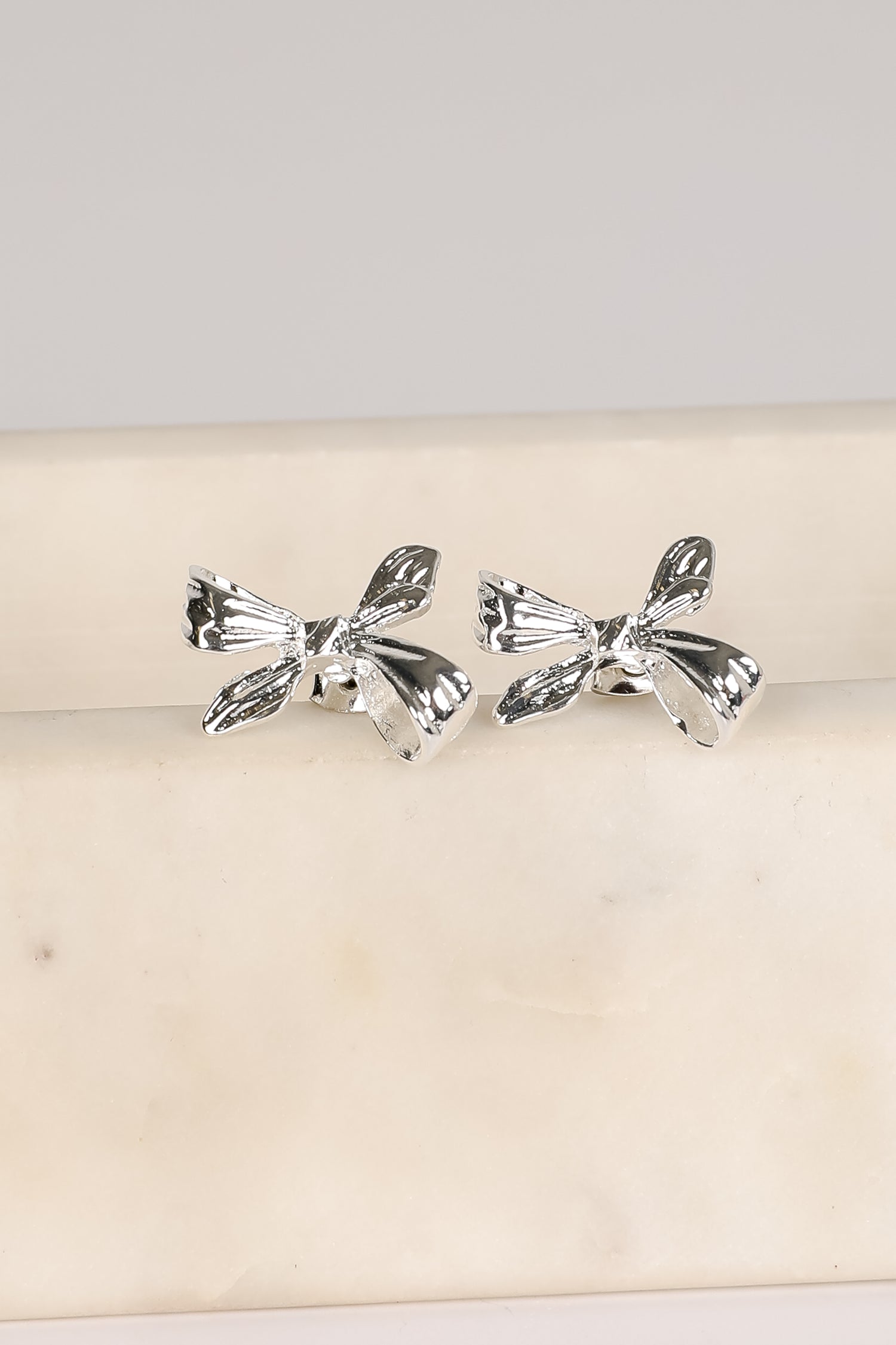 Cute Silver Bow Earrings | Silver Jewelry For Women | DressUp Dress Up Cute Silver Bow Earrings | Silver Jewelry For Women | DressUp Dress Up