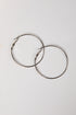 silver hoops
