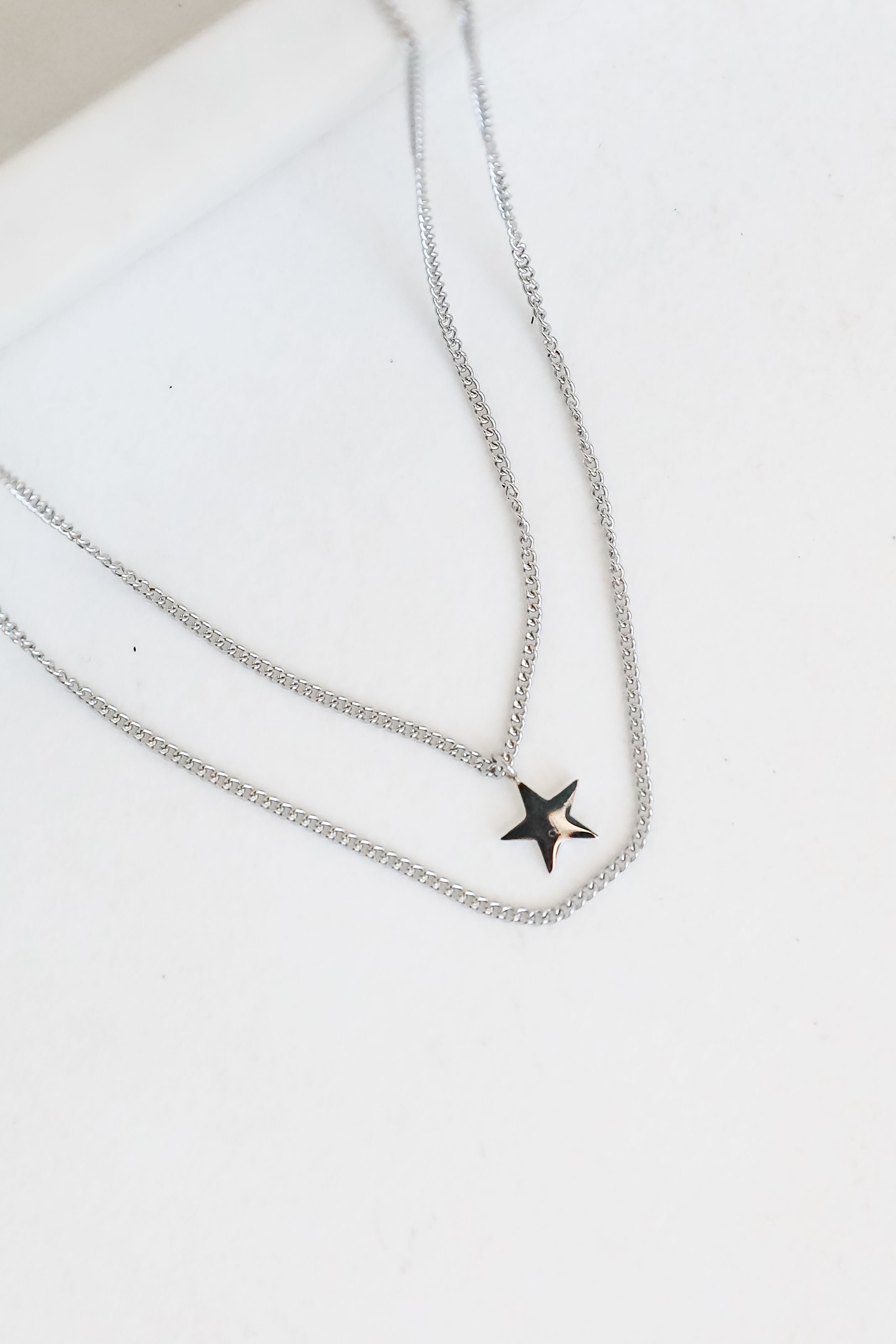 Alice Star Charm Layered Necklace