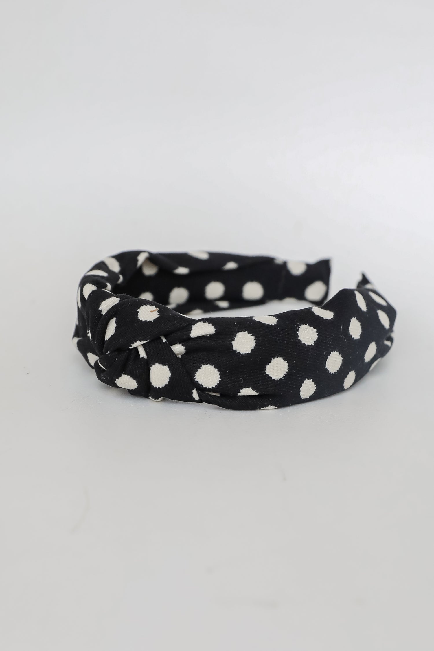 Modern Chicness Polka Dot Knotted Headband