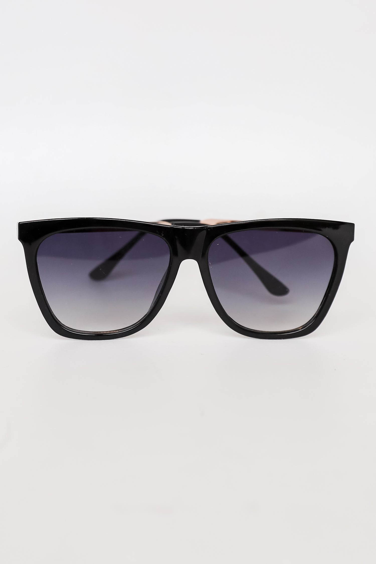 oversized Black Square Sunglasses