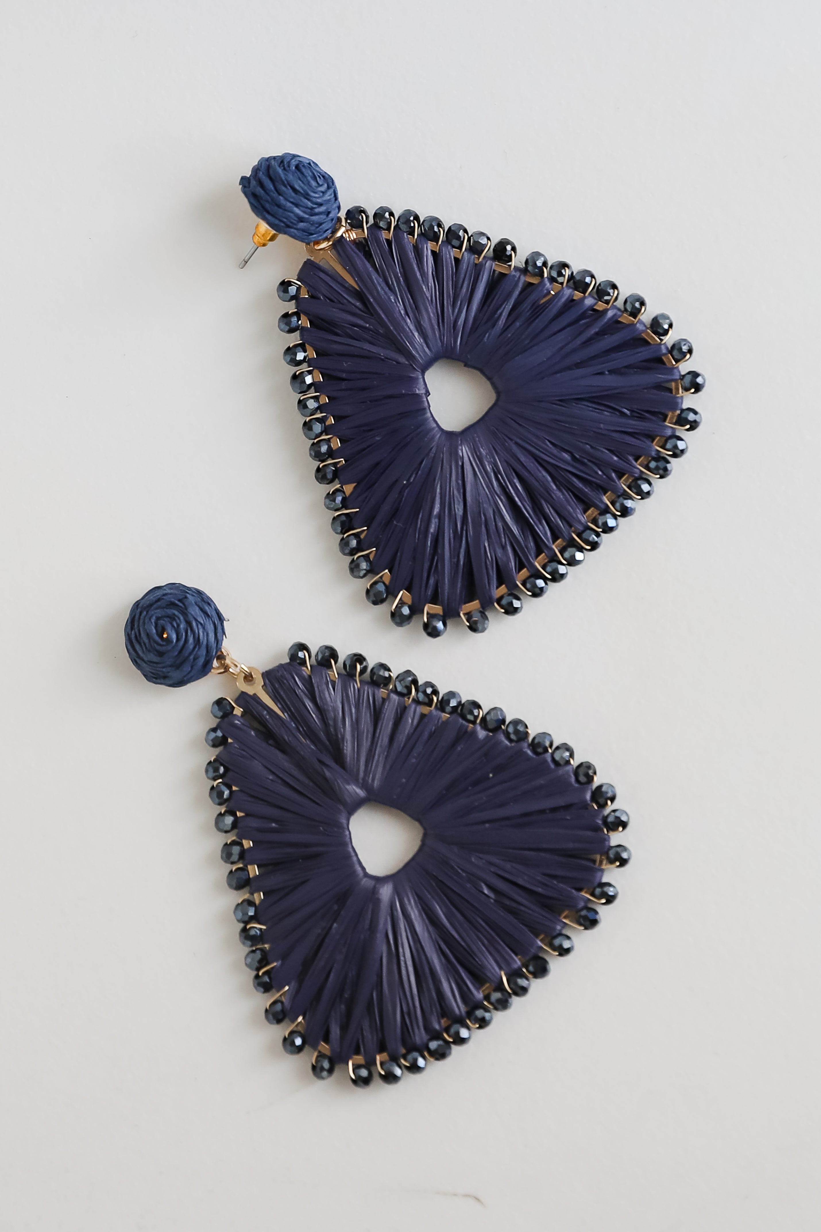 Daphne Straw Statement Earrings