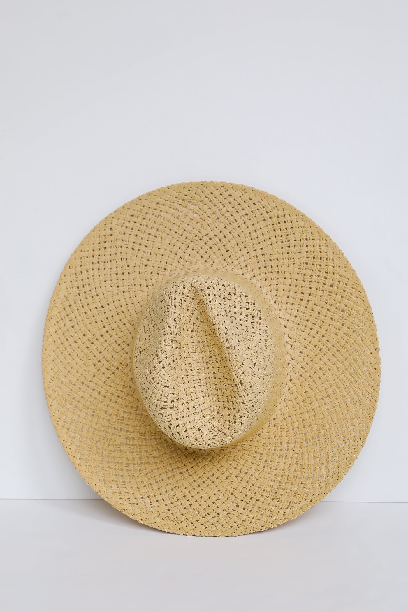 Natural Straw Fedora Wide Brim Hat for women Beach Daze Natural Straw Fedora Wide Brim Hat