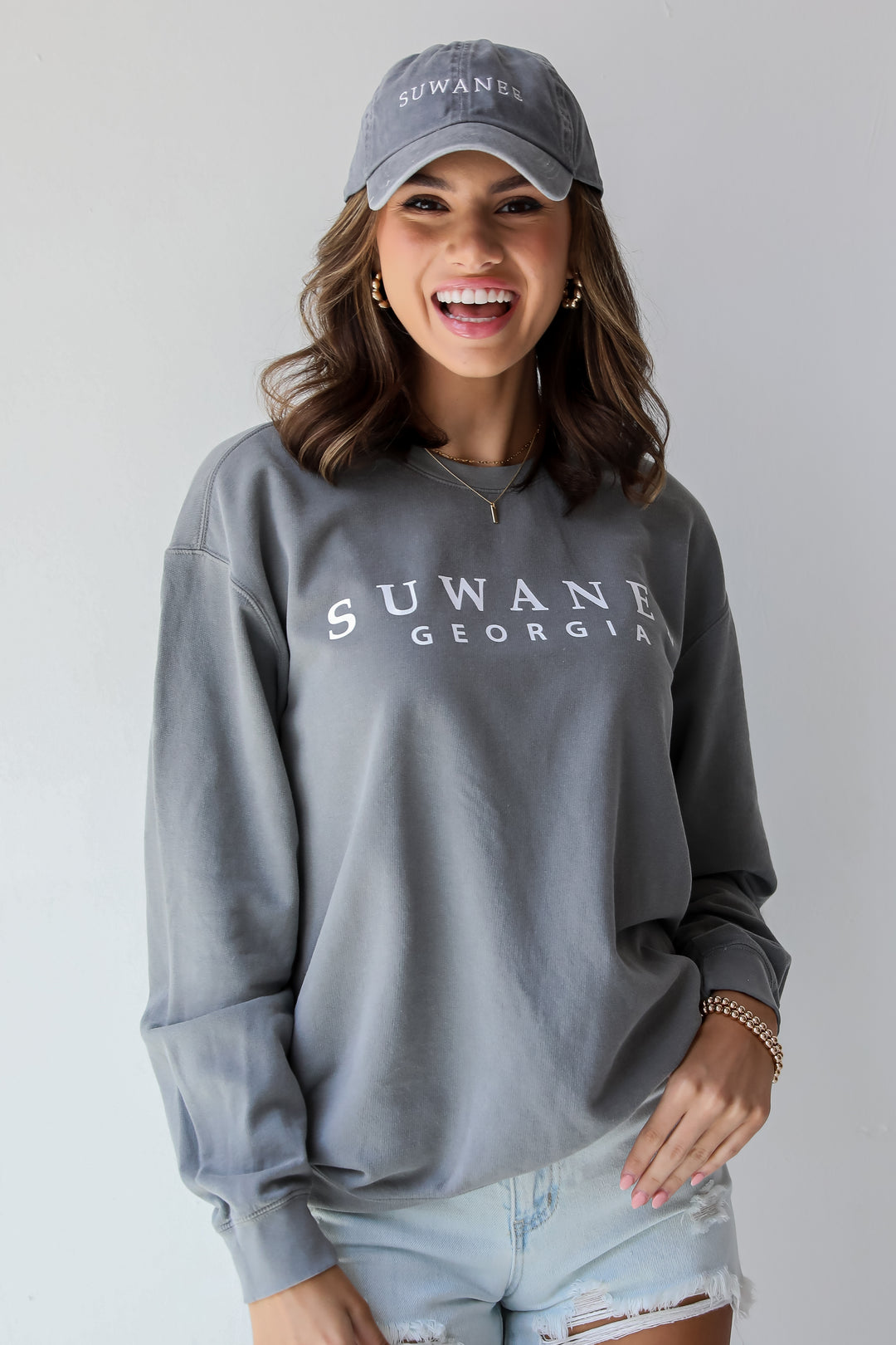 Grey Suwanee Georgia Sweatshirt