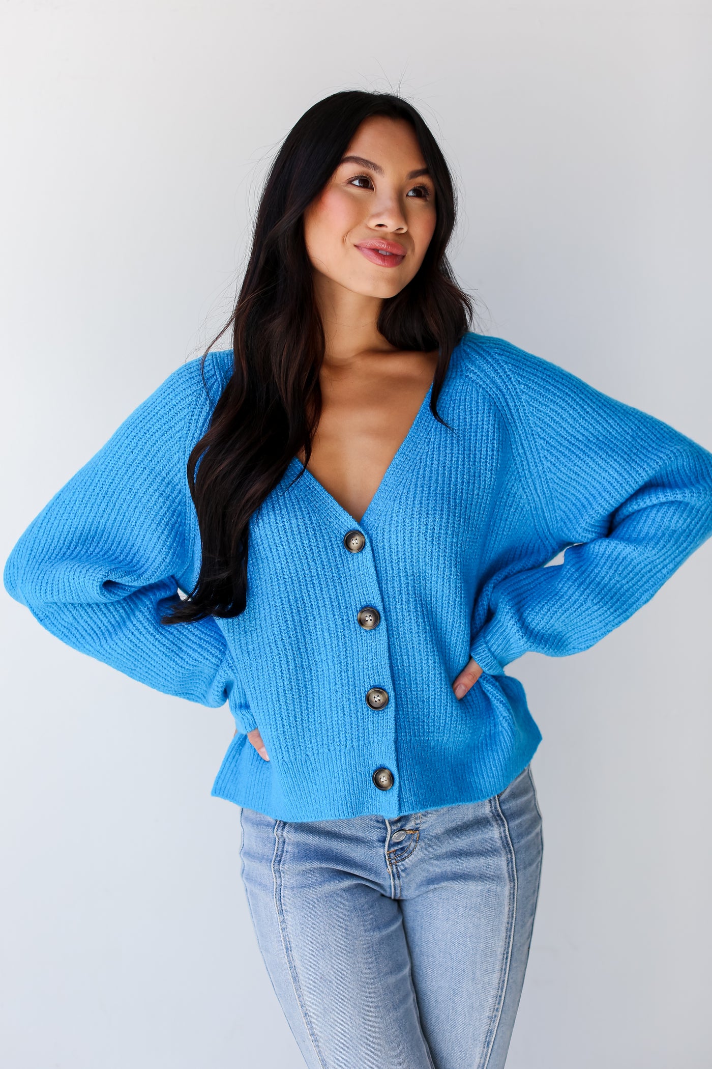 blue sweater for fall