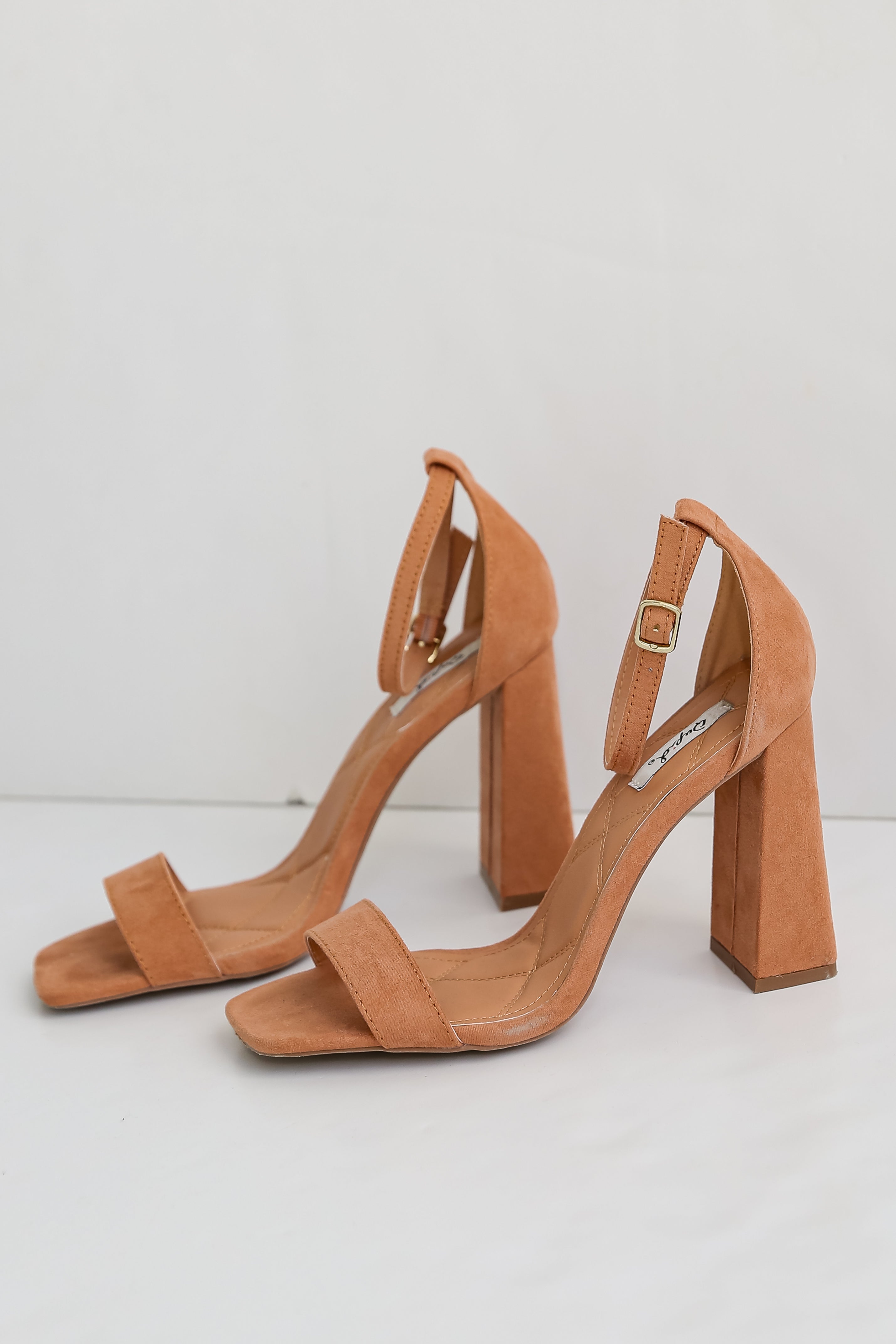 Shops neutral open toe heels