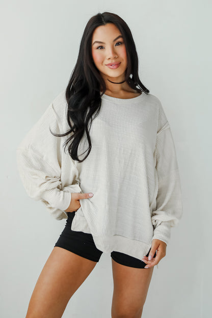 Perfectly Impressive Oversized Pullover