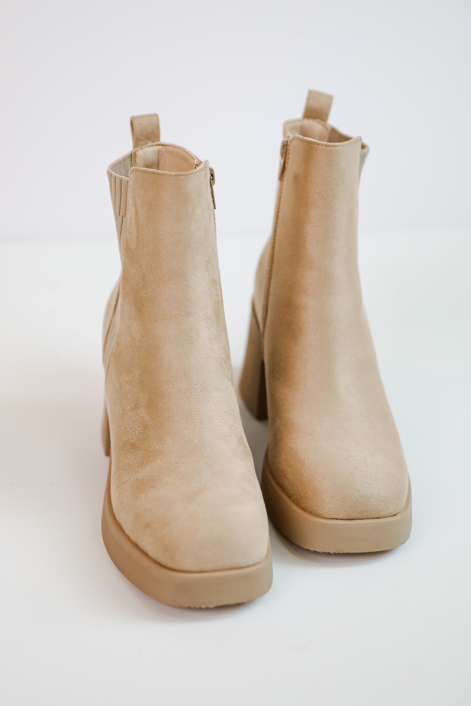 Get In Line Platform Booties