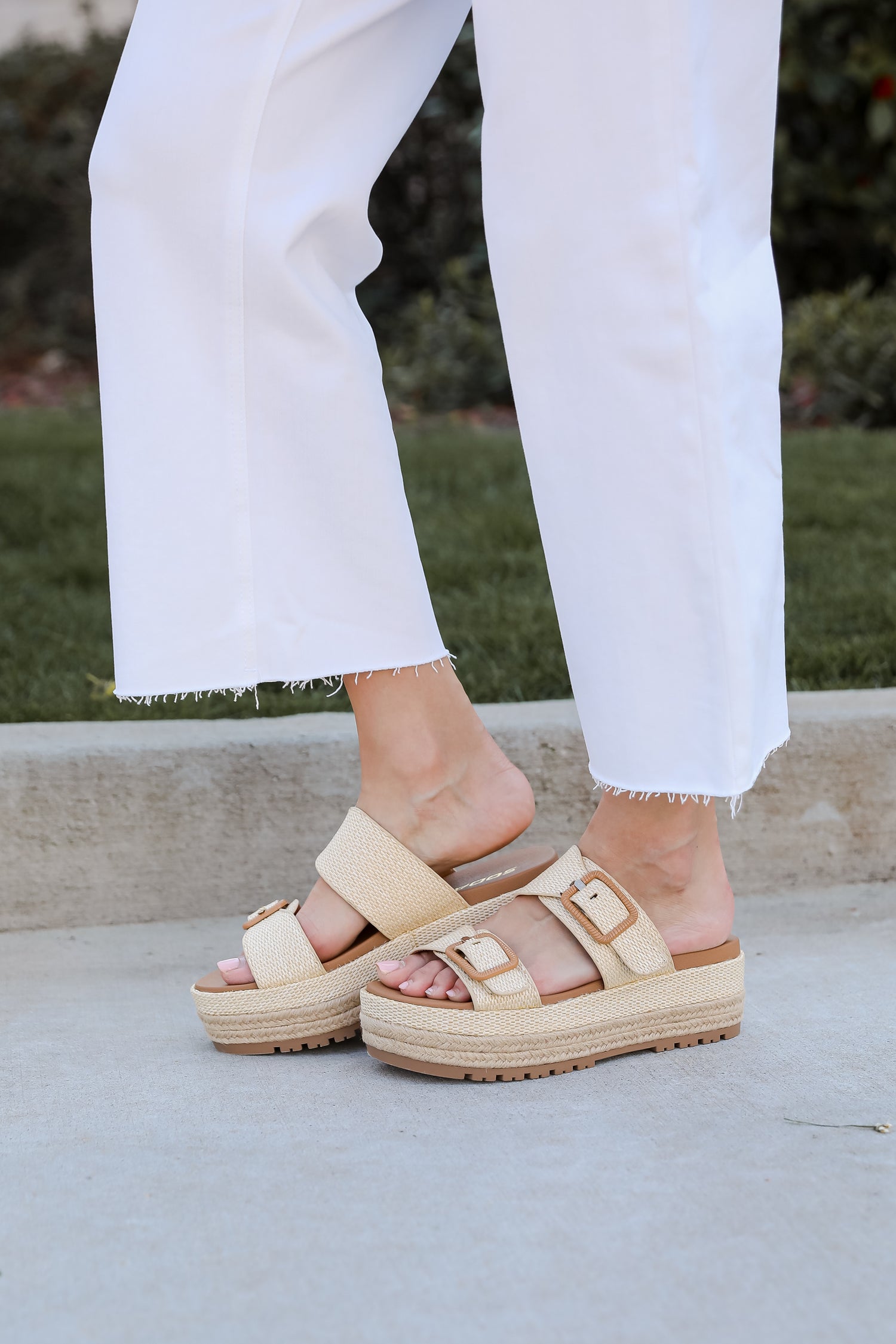 trendy sandals