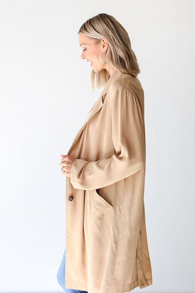 Trench Jacket side view