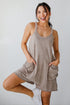 Relaxed Perfection Acid Washed Romper
