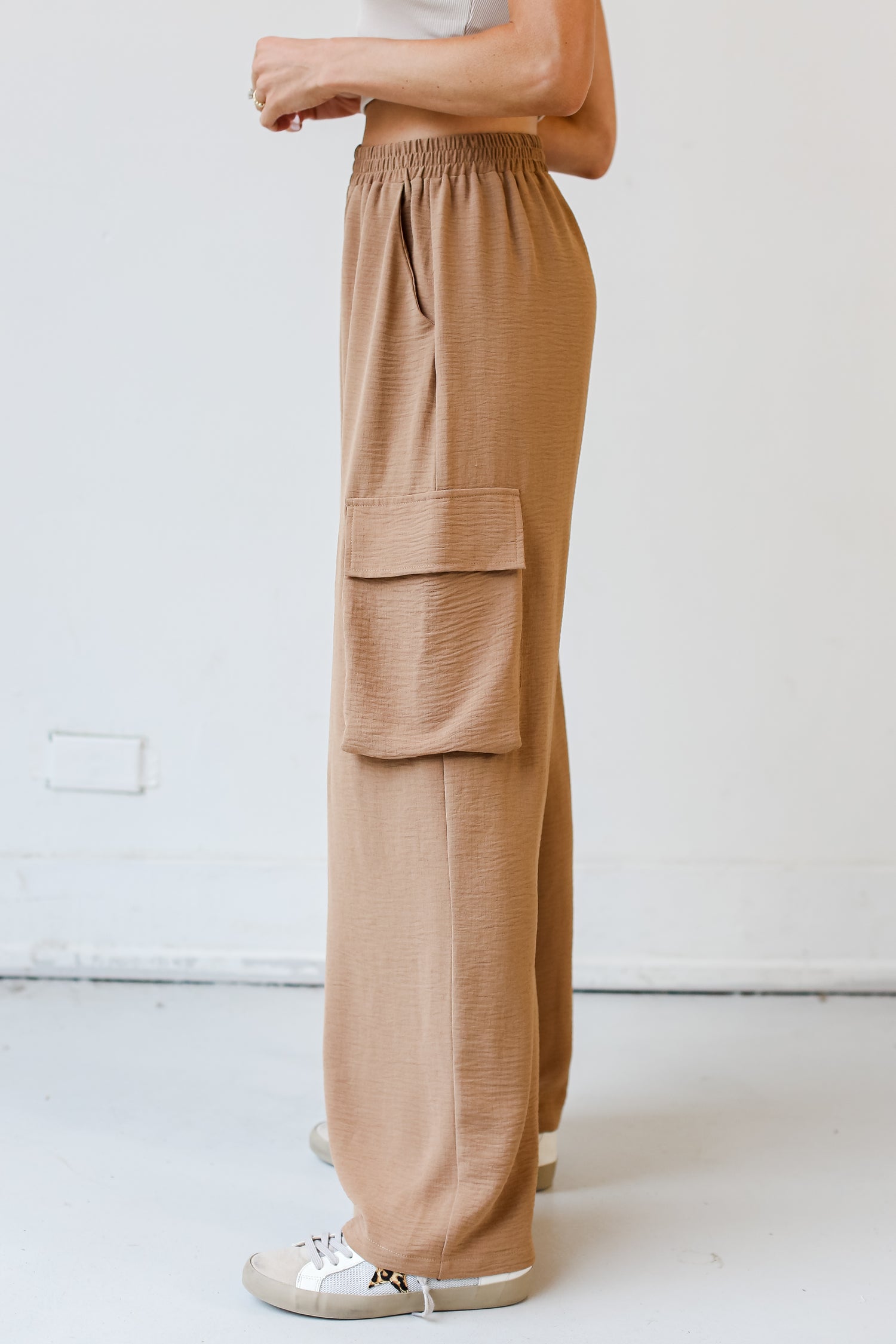 Cargo Wide Leg Pants side view