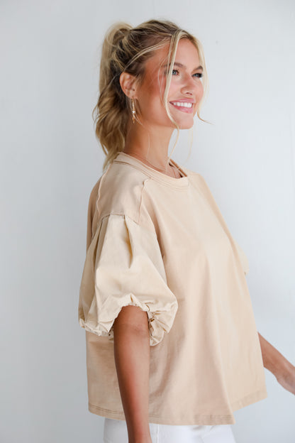 puff sleeve blouse