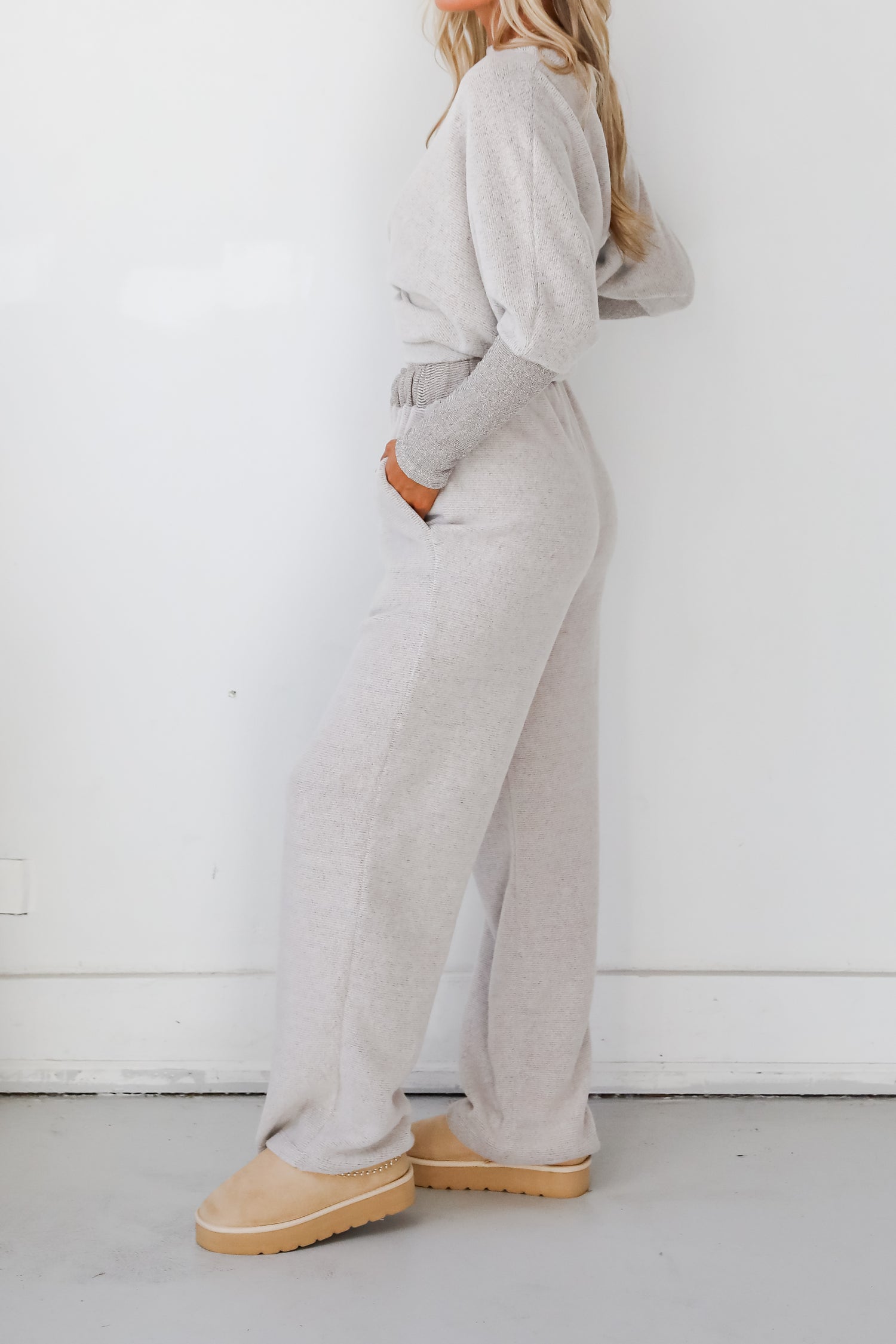 Cozy Weekends Soft Knit Lounge Pants