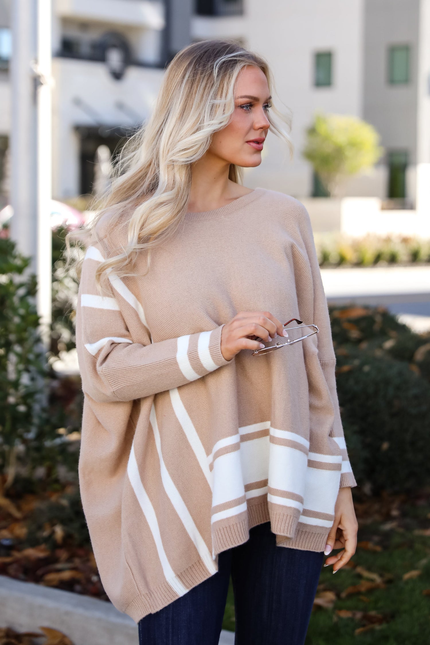 Oversized Sweaters Taupe Knit Sweater Cozy Taupe Sweater Tunic Oversized Sweaters ShopDressUp – Dress Up