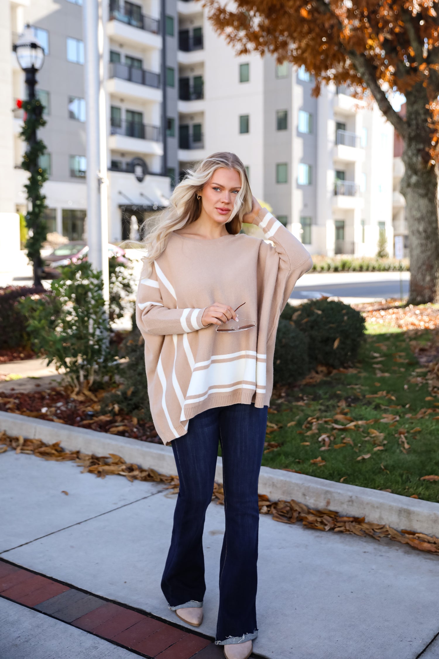 Timelessly Cozy Taupe Sweater Tunic