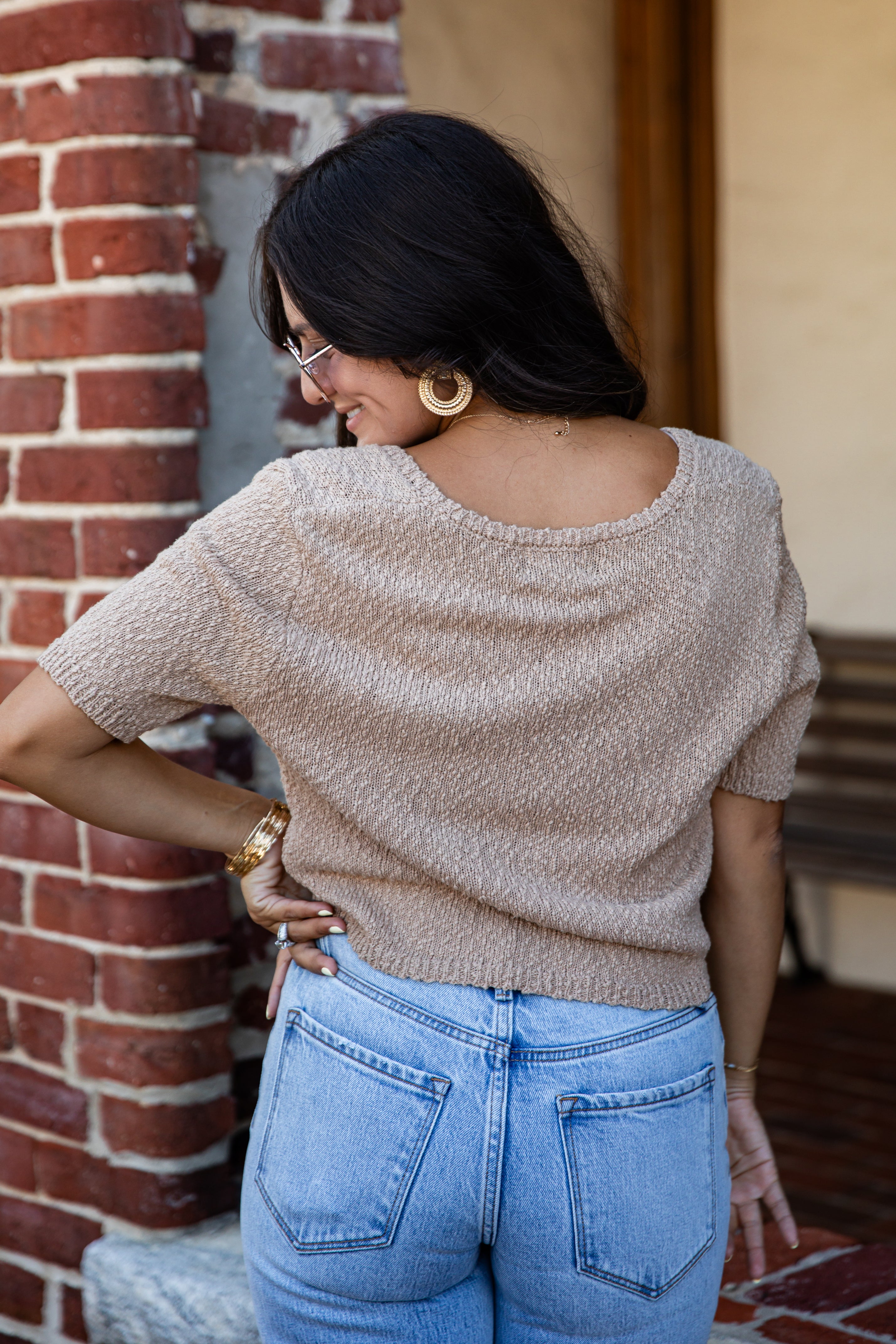 Crisp Mornings Textured Cardigan Top | Trendy Women's Layers