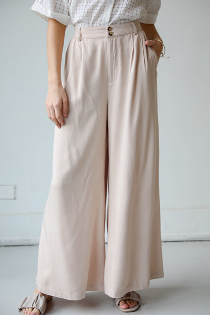 Taupe Trouser Pants