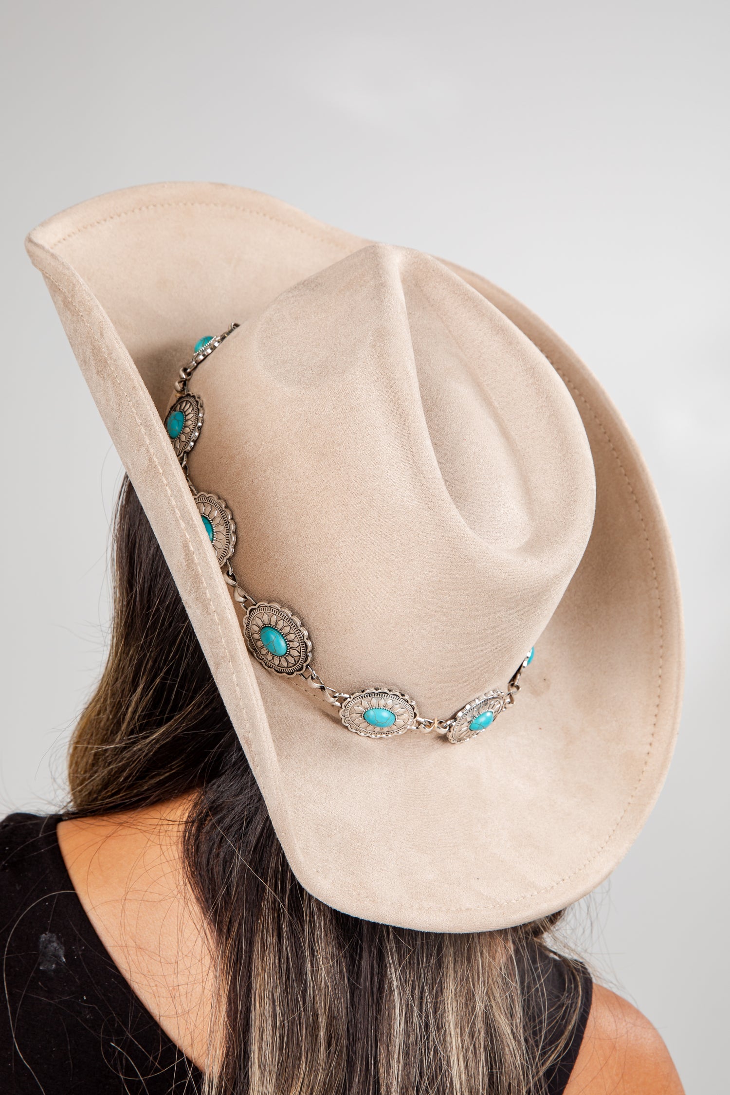 Cute Taupe Fedora Western Hat | Women's Hats Cute Taupe Fedora Western Hat | Women's Hats