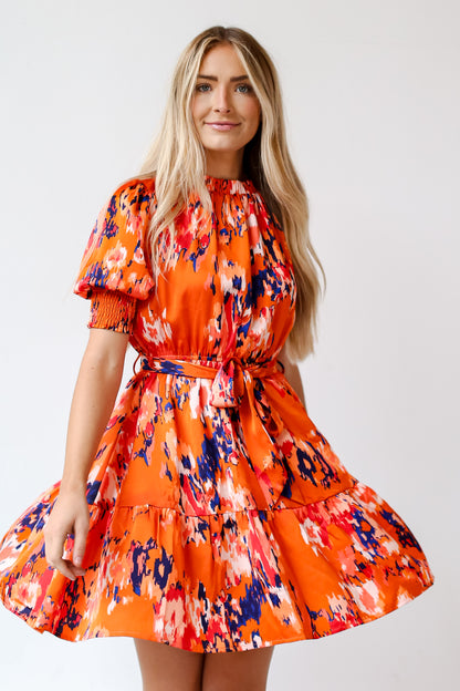 cute satin dresses for women